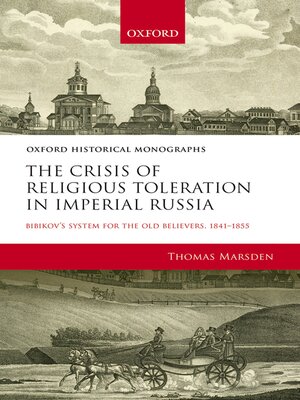 cover image of The Crisis of Religious Toleration in Imperial Russia